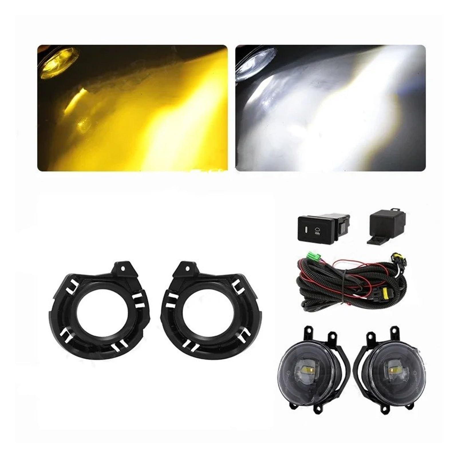 Phares antibrouillard LED Corolla résout le manque de visibilité DRL 12V - 5