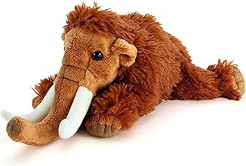 TAMMYFLYFLY Lifelike Woolly Mammoth Plush,13" Mammoth Stuffed Animal,Soft Elephant Plush Toy, Stuffed Toy,Cuddly Toys 30cm