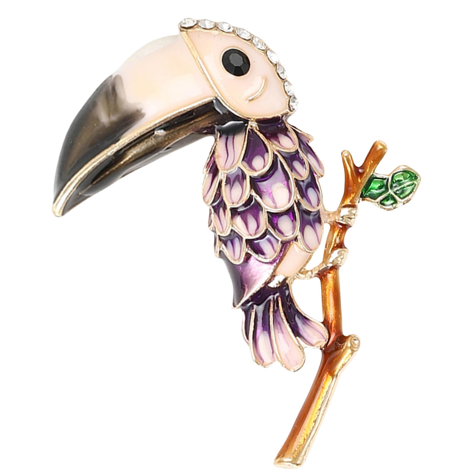 FAIRYGATE Brooches Enamel Brooch for Men Women Retro Rhinestone Lapel Pin Clothing Hat Decoration，B38 — view 51