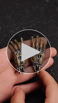 Amazon.co.jp: [COPPERTIST.WU] メカニカルハンドペンダント