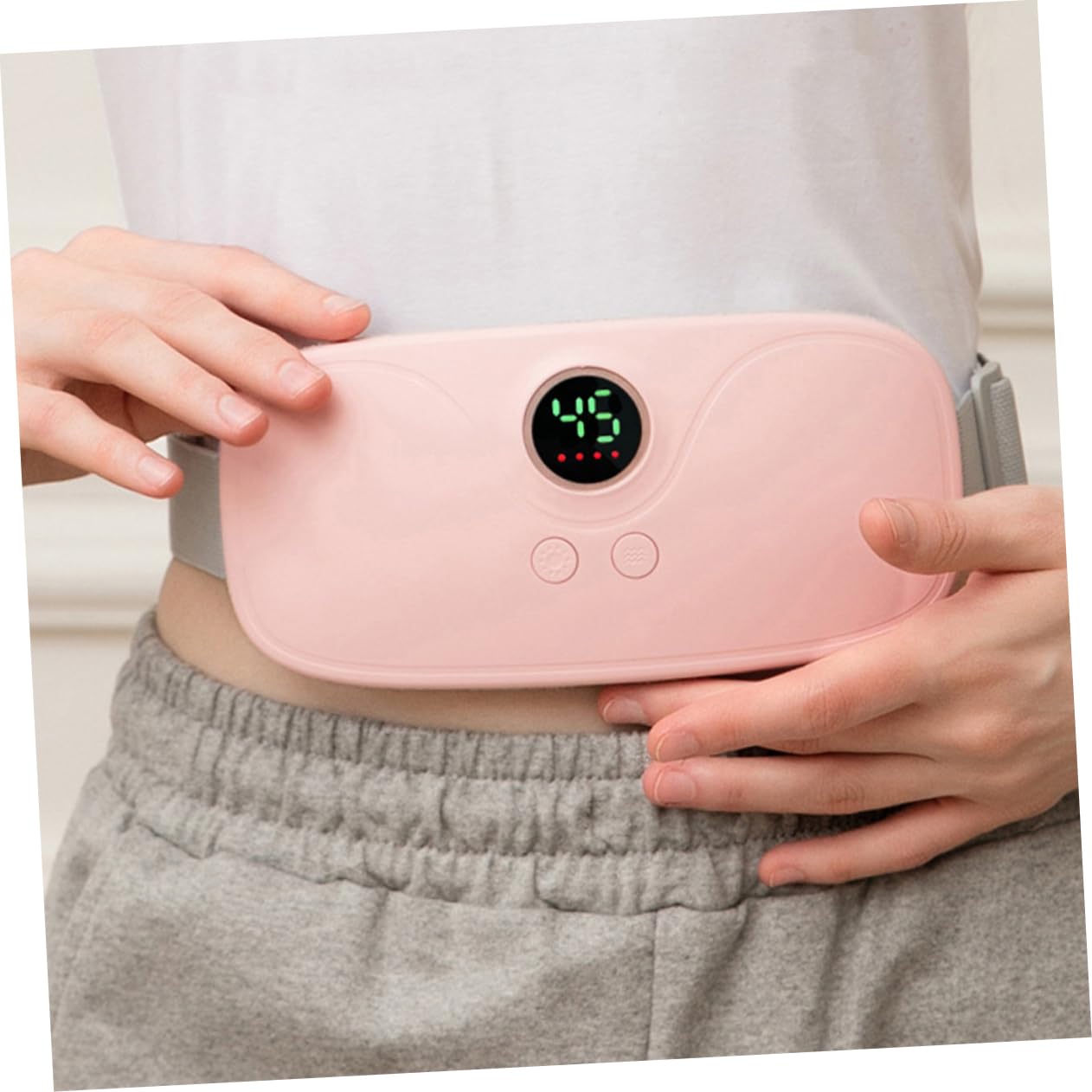 Tragbares Heizkissen 1 Satz Rosa mit USB Ladung, 3.7v, 10w
