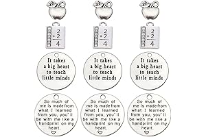 Colorful Cartoon Teacher Jibbitz Charms for Crocs Shoes