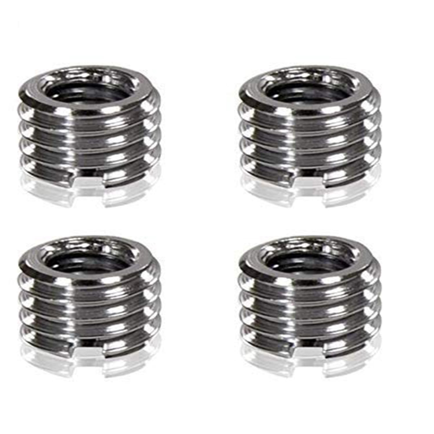 Hanumex® Metal 1/4" to 3 8" Tripod Convert Screw Adapter 3/8" - 1/4" Reducer Bushing Convert Screw Adapter for Tripod Monopod Ballhead Stand and Video Light DSLR SLR Pack of 4 (B0BD8B1DCT) Amazon Price History, Amazon Price Tracker
