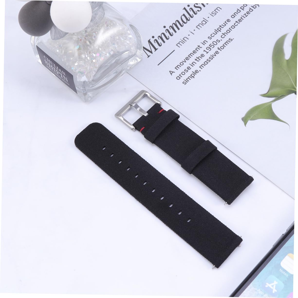 DOITOOL 3 Piezas Correa De Reloj Bandas Mirar Correas Pulsera Reemplazar Correa De Nailon Correa De Lona Banda De Nailon Cinturón De Lona Inteligente
