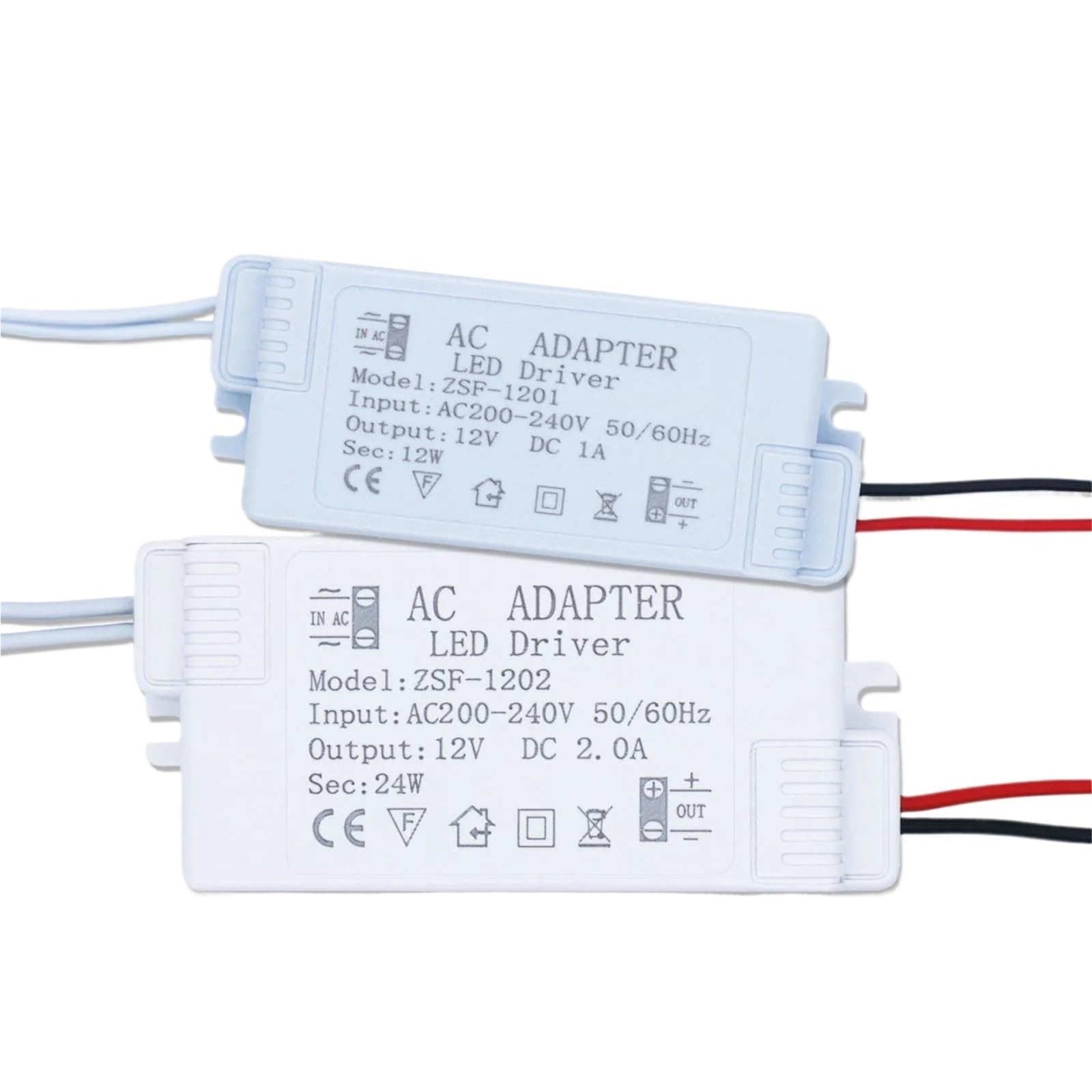 Bande LED AC220 transformateur 36W DC12V 3A alimentation pilote éclairage