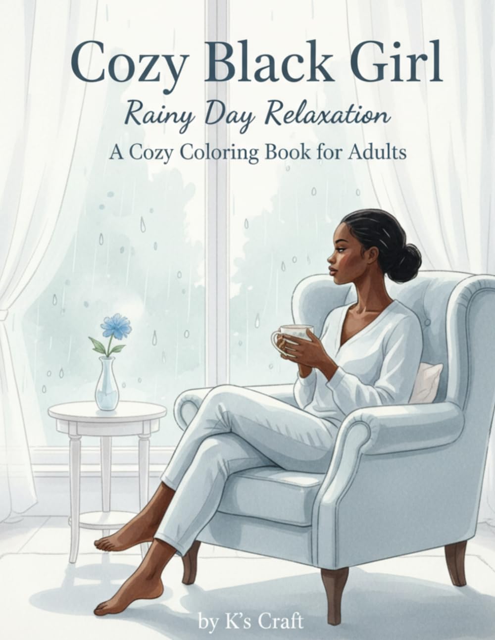 Cozy Black Girl: Rainy Day Relaxation