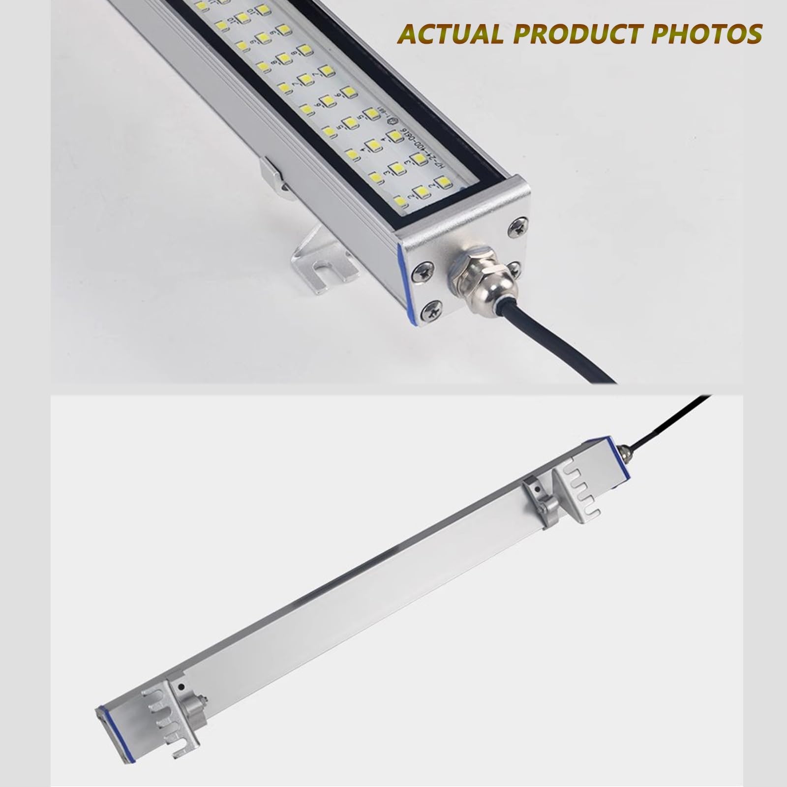Lampa robocza maszynowa, regulowana podstawa, przeciwwybuchowa, wodoodporność IP66, uniwersalne napięcie 110-220 V, wysoka wydajność 120 lm/W, do tokarki CNC, frezowania, wiertarek