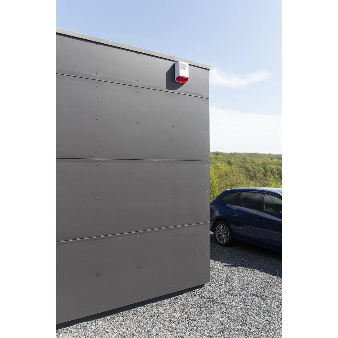 Allarme Fittizio Con LED Lampeggiante - Dissuasore Antifurto, Per Esterno, A Batterie - Foto 9