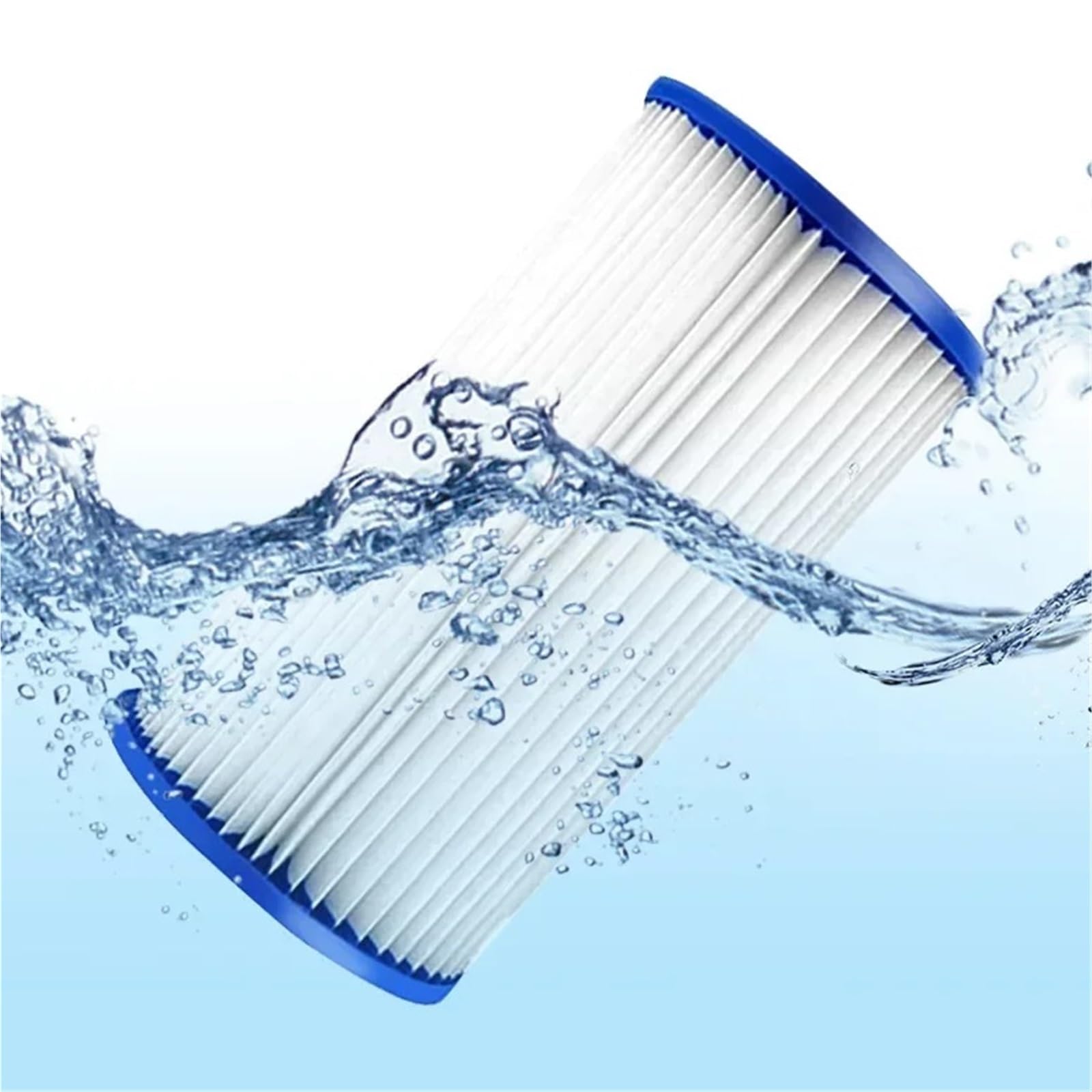 Cartucho De Filtro De Piscina Tipo A/III, Compatible Con Intex, 29002, Compatible Con Bestway, 58012E Reemplazo For Bombas De Filtro De Piscina(5pcs)
