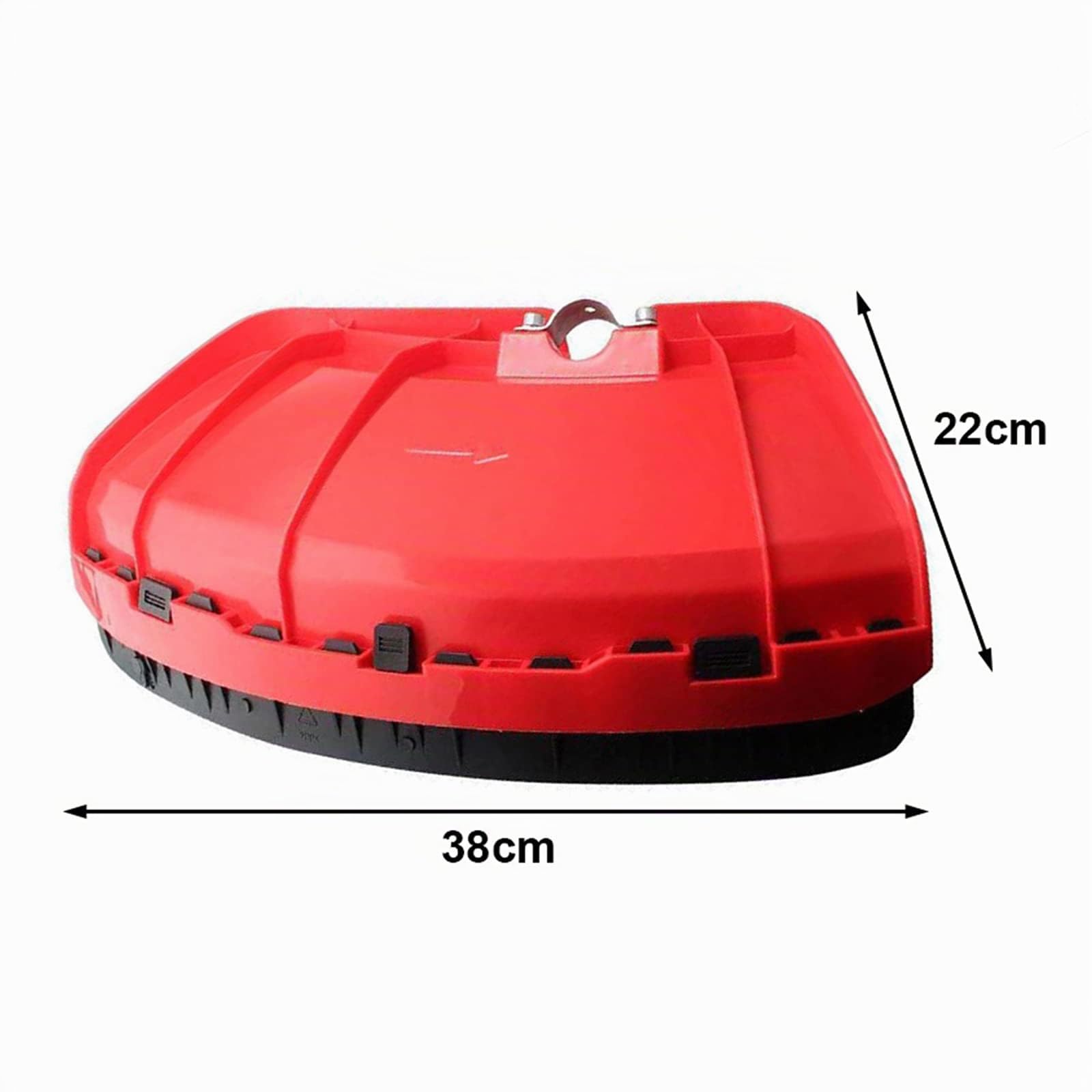 MagiDeal - Protección universal de corte para desbrozadoras, protector de hoja para desbrozadoras con mango de 24/26/28 mm, cubierta de protección para herramientas de jardín, piezas de repuesto para