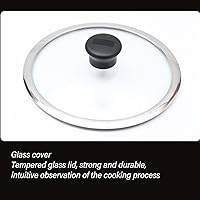 Vista 9 de Stainless Steel Pressure Cooker, 80KPA 6L Pressure Canner with Safety Valve Universal Rotary Pressure Cooking Pot for Gas Stoves, Induction Stoves