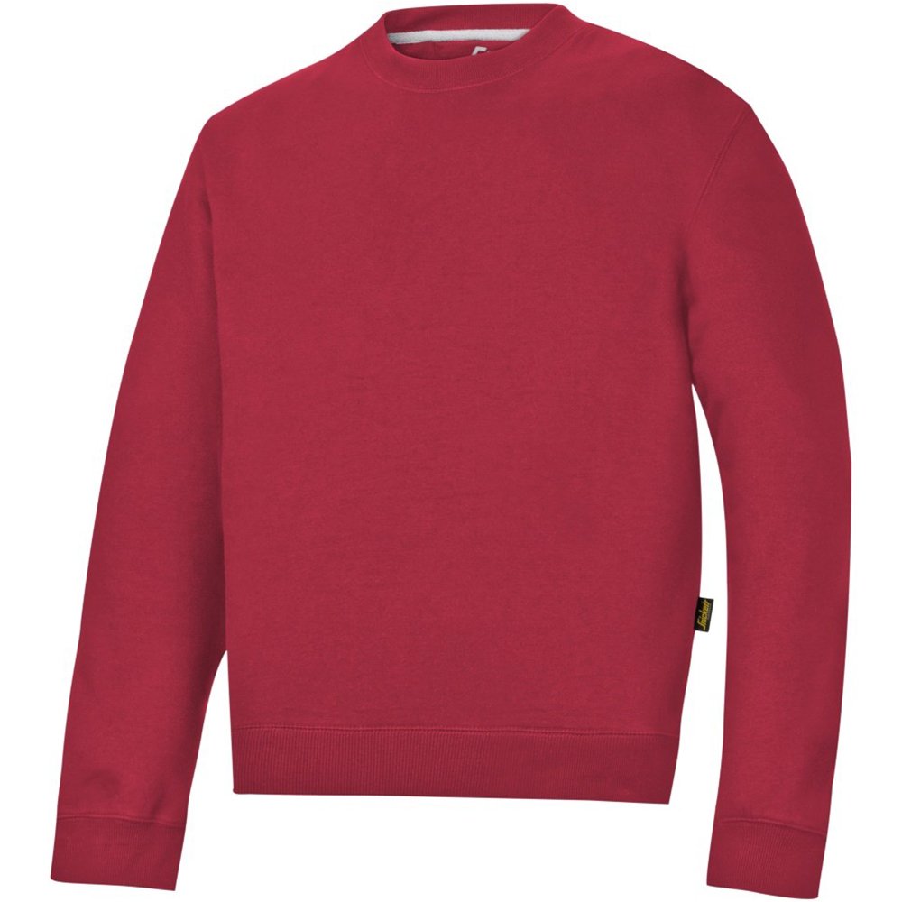 Snickers WorkwearSnickers 28101600006 Sweatshirt Size L in Chili red, L
