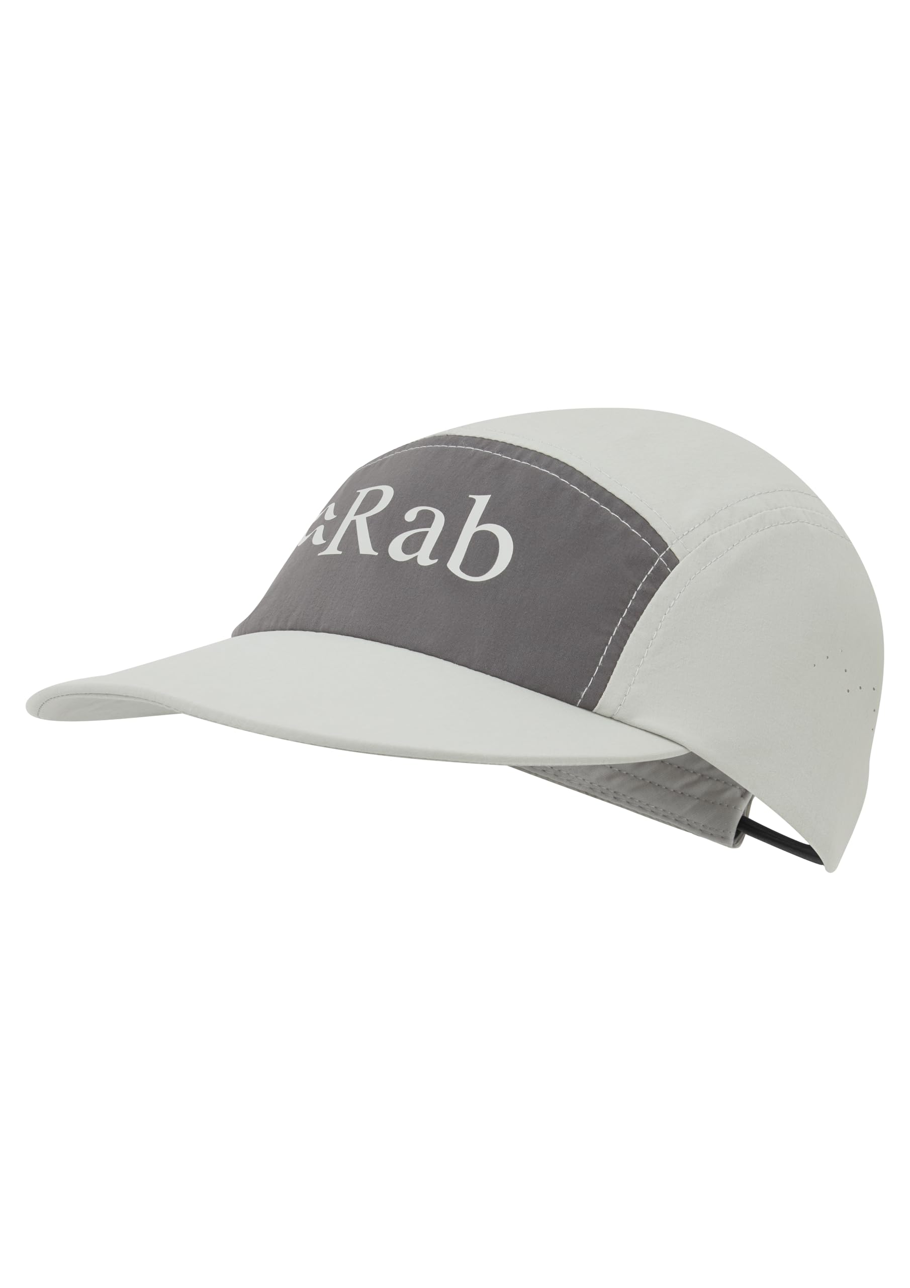 Rab Talus 5 Panel Cap - Lightweight Breathable Hat for Trail Running & Hiking - Light Zinc/Graphene - One Size