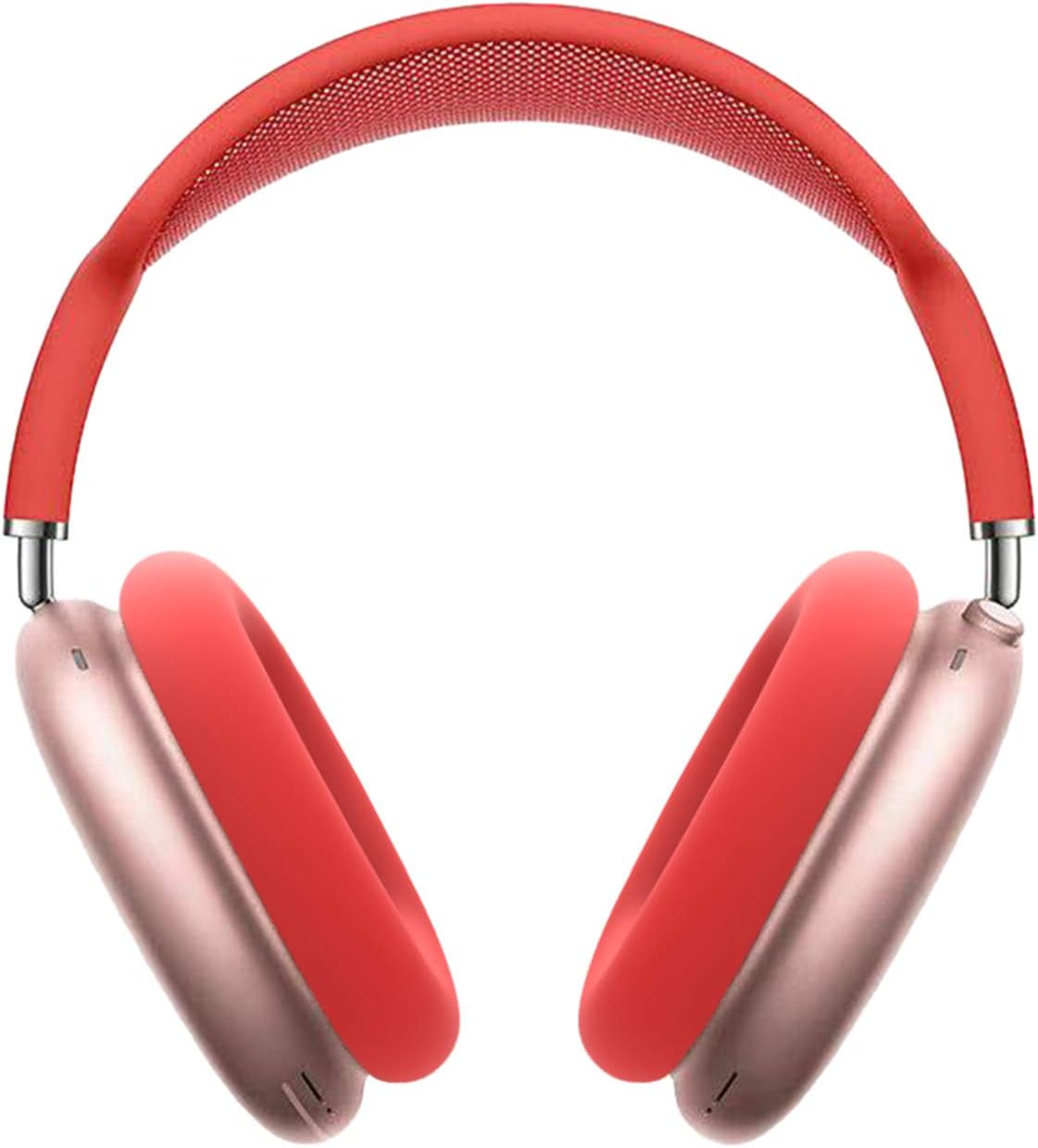 Tucana Silicone Earpad Case Compatible for AirPods Max, Earcup Cover Protector Red