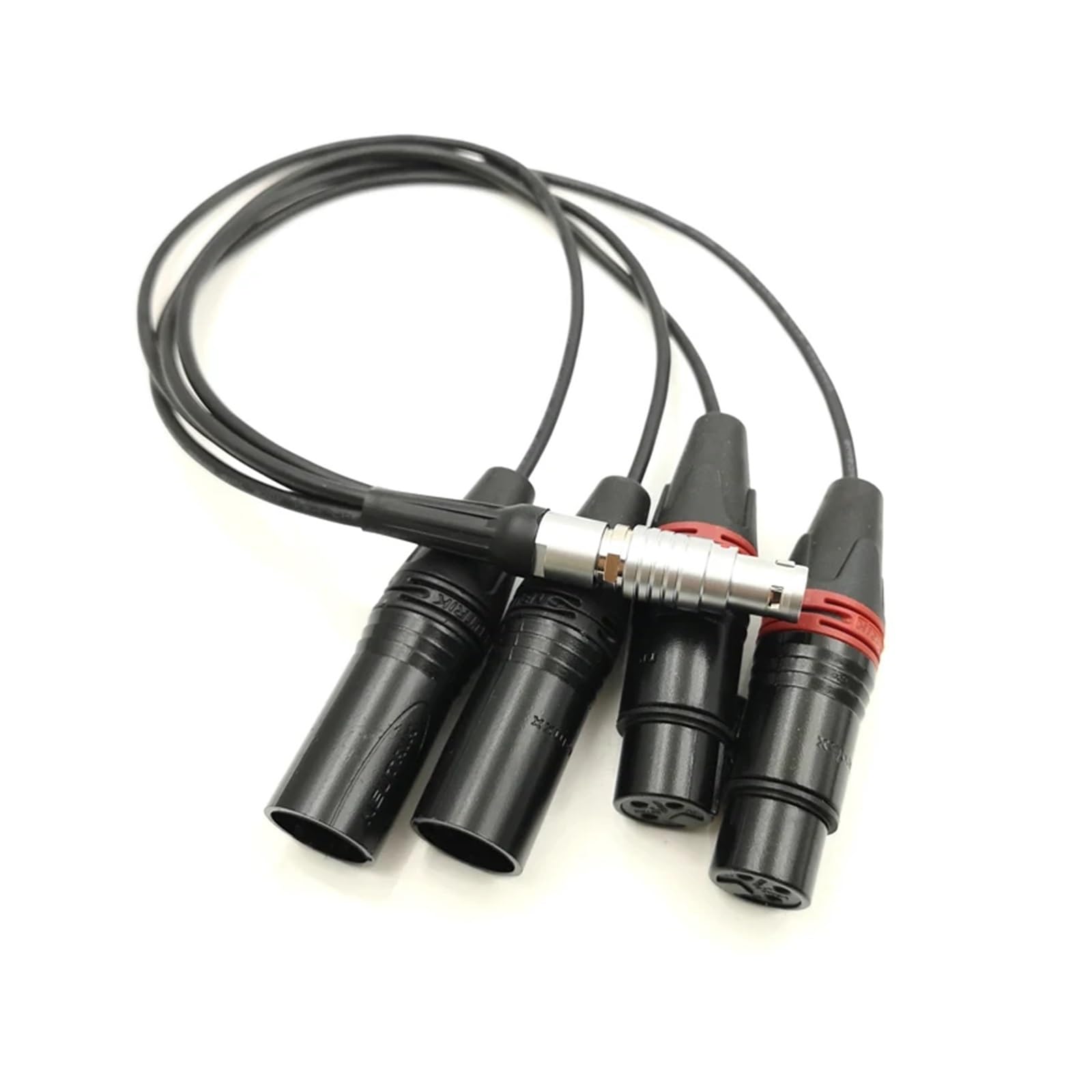 Ato~os Gomito ad angolo retto da 10 pin a 4 NEU~RIK XLR Cavo di uscita audio per registratore/monitor Shog~n(Straight Plug cavo,10cm)