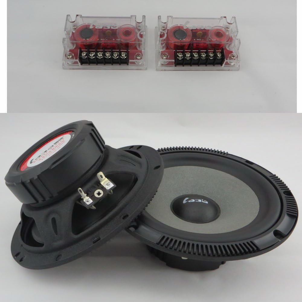 Eaglerich New Audio 2x120 Watt 6.5" Inch 2 Way Car Speaker Auto Door Component Speakers