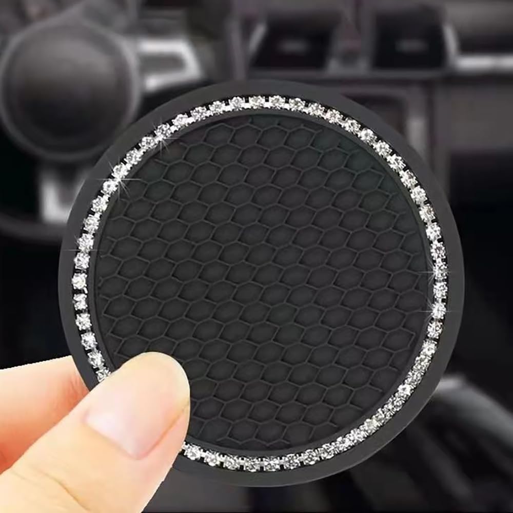 Gotanc Sottobicchieri Silicone set da 12, Rotondi Sottobicchieri- Antiscivolo e