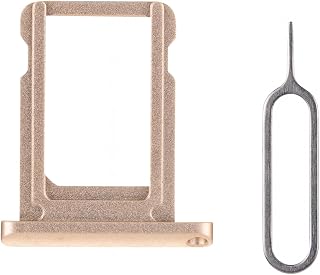 for iPad Pro 2017 10.5 inch SIM Card Tray Holder Slot Replacement for iPad Pro 10.5in Fit for Model: A1709 A1852 (Gold)
