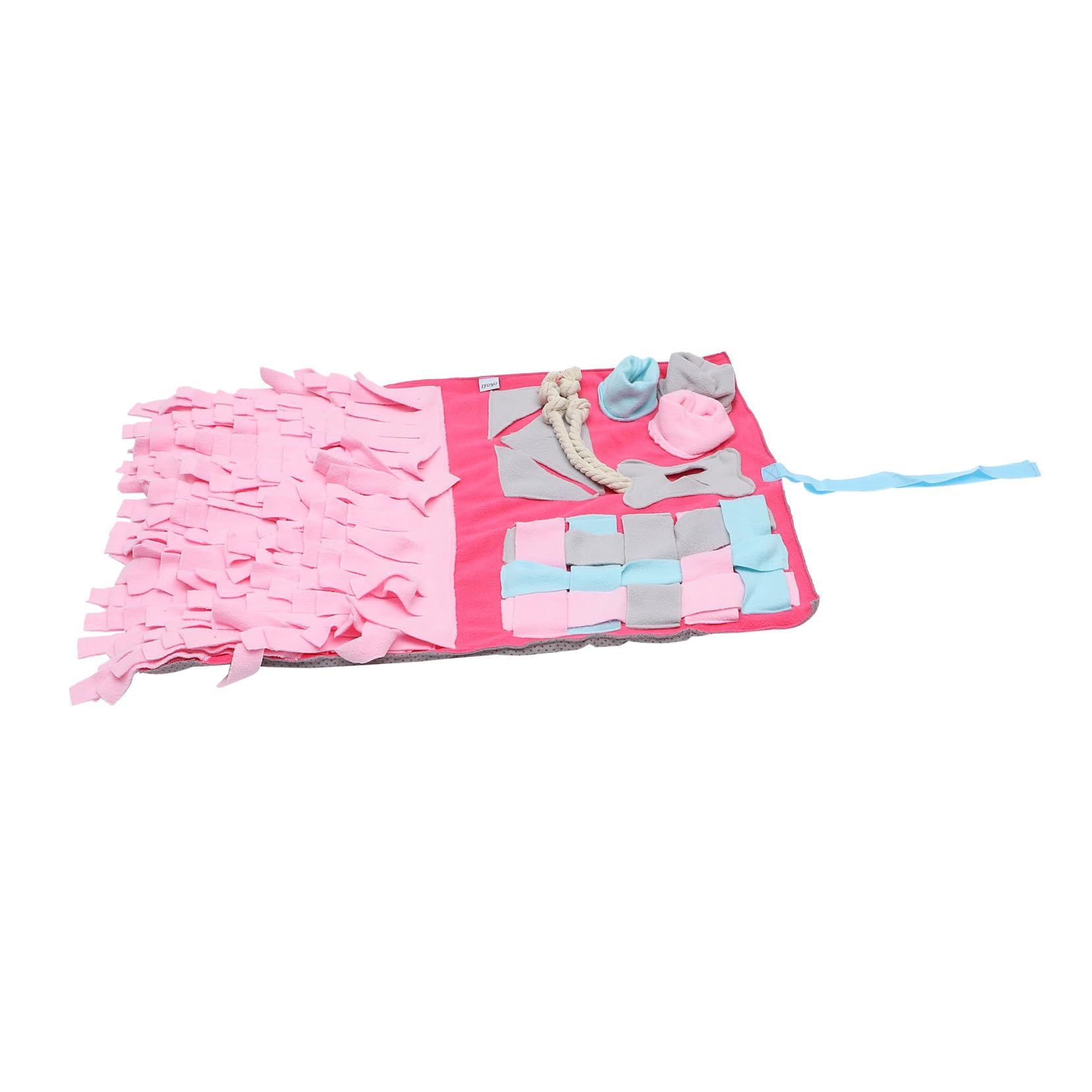 Happyyami 1pieza Alfombra Olfativa para Perros Tapete Interactivo para Alimentación Lenta Mat De Forrajeo para Mascotas para Reducción De Estrés y Ejercicio Mental