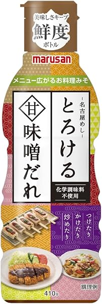 Amazon | マルサンアイ とろける甘味噌だれ 410G×2本 | マルサンアイ | 味噌 通販