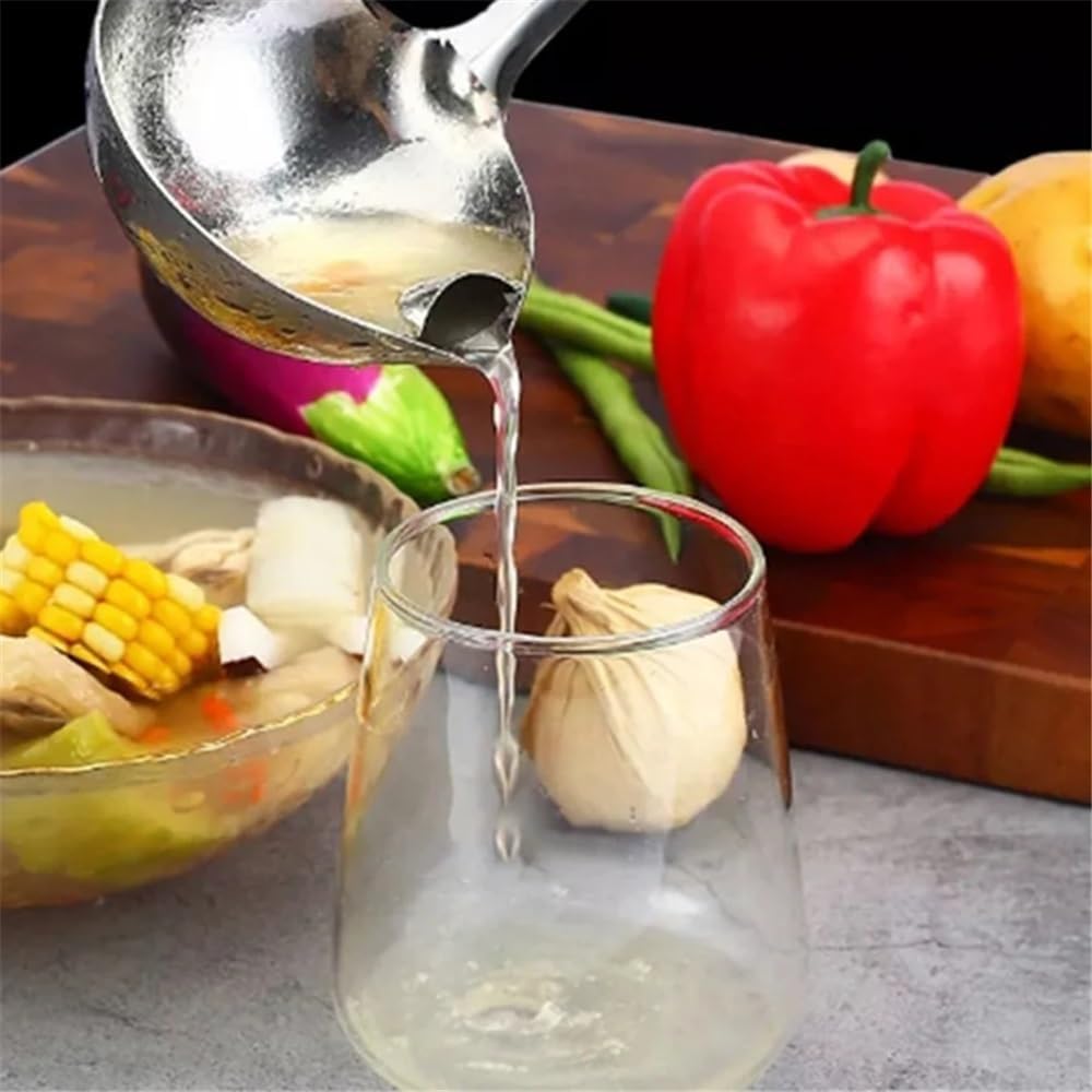 スープレードル ホームストレーナー 調理用ステンレススチールレードル ディナーテーブルウェア ステンレススチールスープスプーン 大容