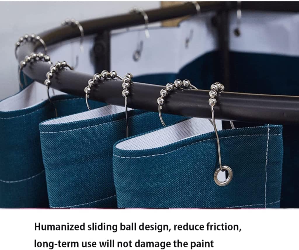 OLOTU Fitting Room Fitting Room U-Shaped Floor Standing Temporary Changing Room Easy to Install Simple Clothing Store Dressing Room Privacy Tent Protective