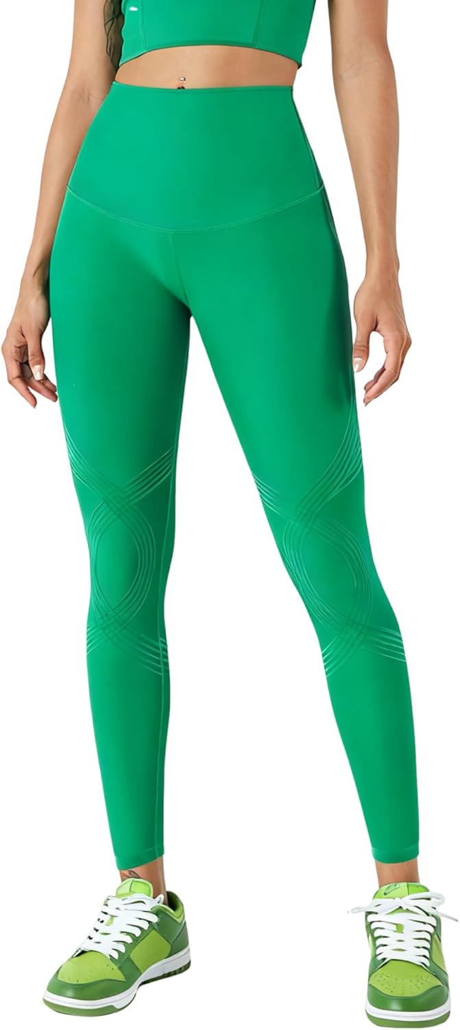 Fanka Body Sculpt Leggings for Women, Full Length - Compression for Targeted Area, Reversible Wear