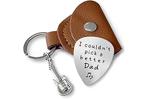 I Couldn't Pick A Better Dad Guitar Pick Jewelry