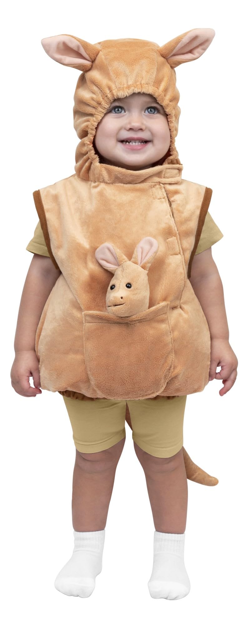 Dress Up America Kangaroo Costume for Babies - Animal Kangaroo Romper for Infants