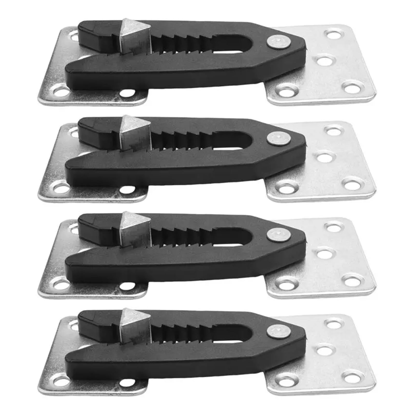 Hzomif 4 Pcs Metal Sofa Connector for Sectional Couches, Adjustable Interlocking Joints
