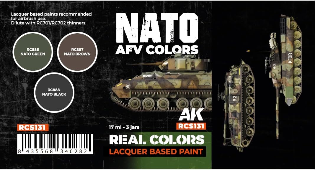 AK Interactive NATO AFV Colors SET