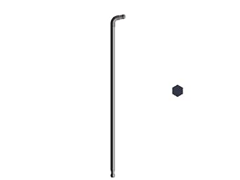 Eklind Tool 19212 3/16" Double-Ball-Hex-L Key Allen Wrench, Pack of 10