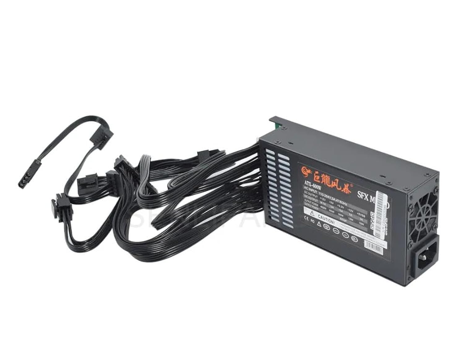 PC Роⱳеr Supply 400W 600W Full Modular 1U Mini Flex ATX PSU For K39 A4 S3 G5 ITX Mini Case Game Desktop 110-264V ENP-7660B (400W)