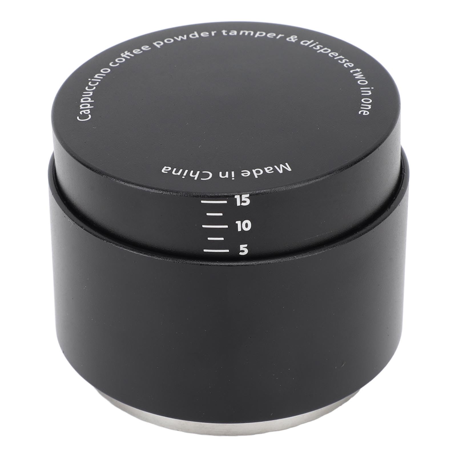 Jiawu Tamper de café, 58 Mm de Altura Ajustable Distribuidor de café Tamper de Acero Inoxidable con Distribución Uniforme y Compactación para Uso Doméstico y Comercial en Cafeterías (Tipo 1)