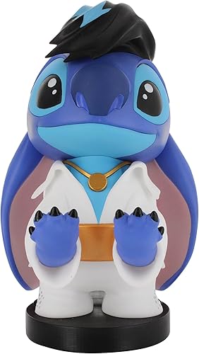 Exquisite Gaming Lilo & Stitch Elvis Stitch - Controlador de juegos original y soporte para teléfono, soporte para dispositivos, cable Guys, figura disponible en Yaxa El Salvador