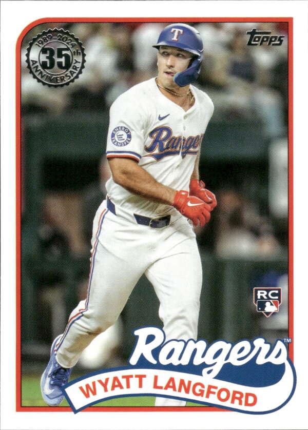 Amazon.com: 2024 Topps Update 1989#89US-36 Wyatt Langford RC