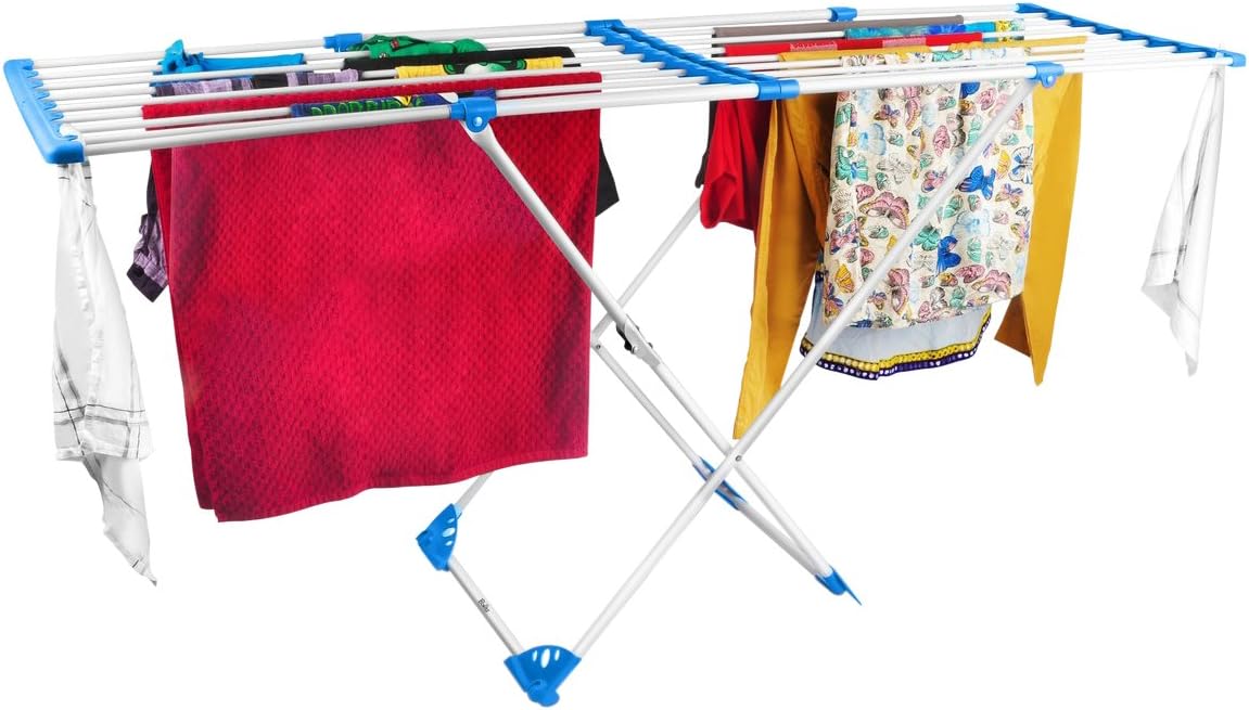 Bonita Flexy Clothes Drying Stand, Rich Plum Home & Kitchen