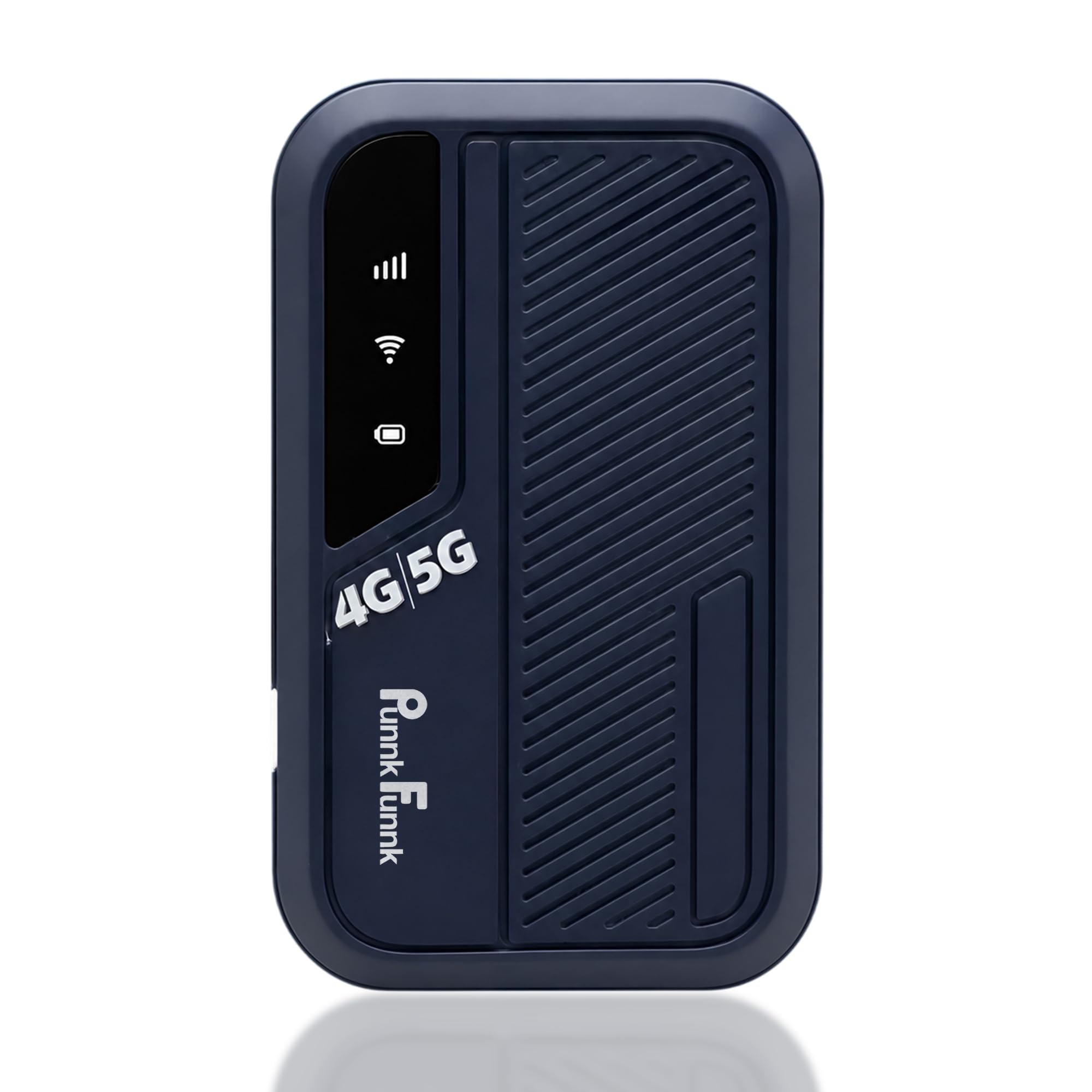 PunnkFunnk 4G/5G LTE WiFi Dongle, SIM Card Slot with Up to 300Mbps WiFi Hotspot, Hotspot Device with All Sim Network Support, 3000Mah Battery, High-Speed Wireless Internet (Blue)-image-35