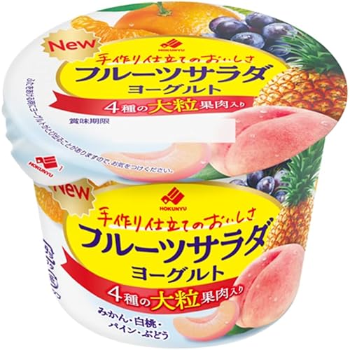 北海道乳業 フルーツサラダヨーグルト