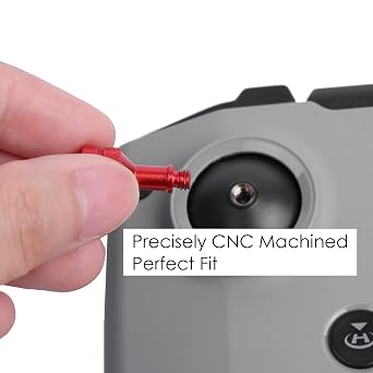 CAPART CNC Aluminum Controller Joystick Sticks for RC-N1 / RC-N2 / RC-N3, Compatible with NEO | Mini 3 Pro Mini 4 Pro | Air 3 2 2S | Mini 2 SE | Mavic 2 3 Classic Pro Controller Stick Replacement