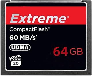 HSANYIUR Extreme 64GB CompactFlash Card UDMA Speed Up to 60MB/s Camera CF Memory Card