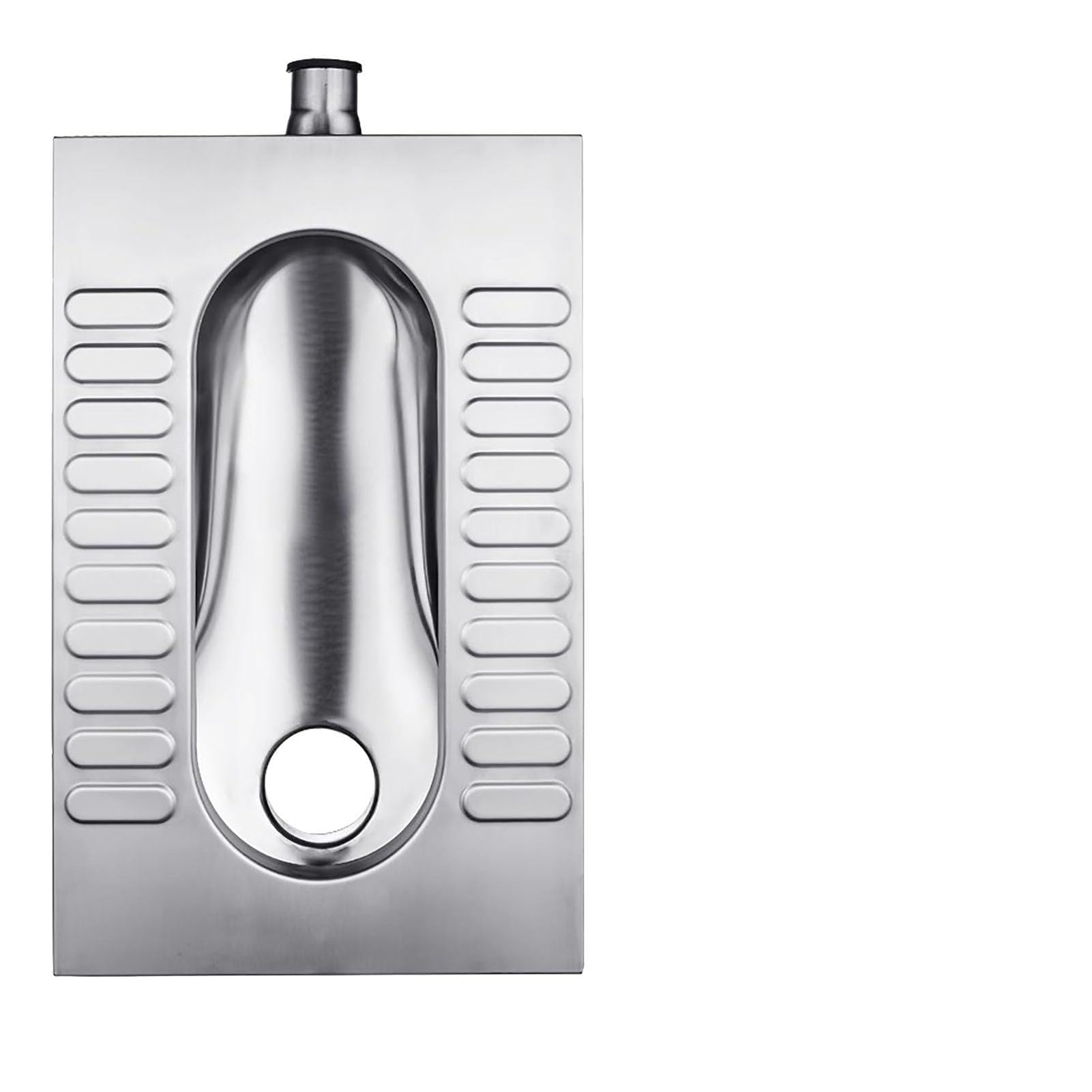 VAYEODEYU 304 Stainless Steel Squat Toilet Odorless Technology for Public Use(F)
