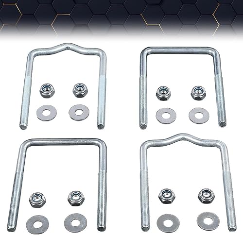 Miniatura 3 de PIT66 Kit de poste guía universal galvanizado y poste de montaje en U, guías de remolque de barco compatibles con Kia Optima 2016 2017 2018 2019 2020