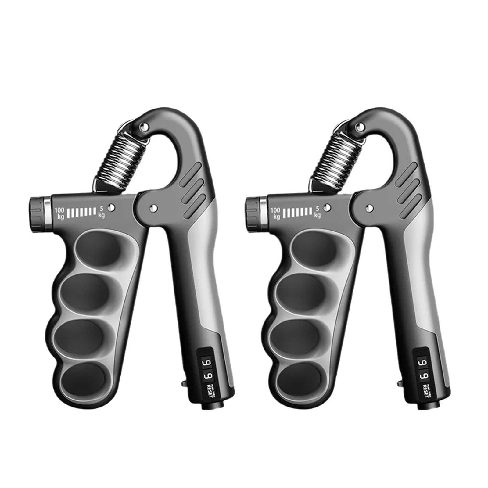 FLYIODFCXV Wrist trainer, Hand Strength Exercise,Grip,Adjustable Muscle Recovery Fitness Equipment(2 Pcs R type)