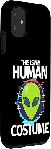 Miniatura 9 de iPhone 14 Pro This Is My Human Costume I'm Really An Alien Case