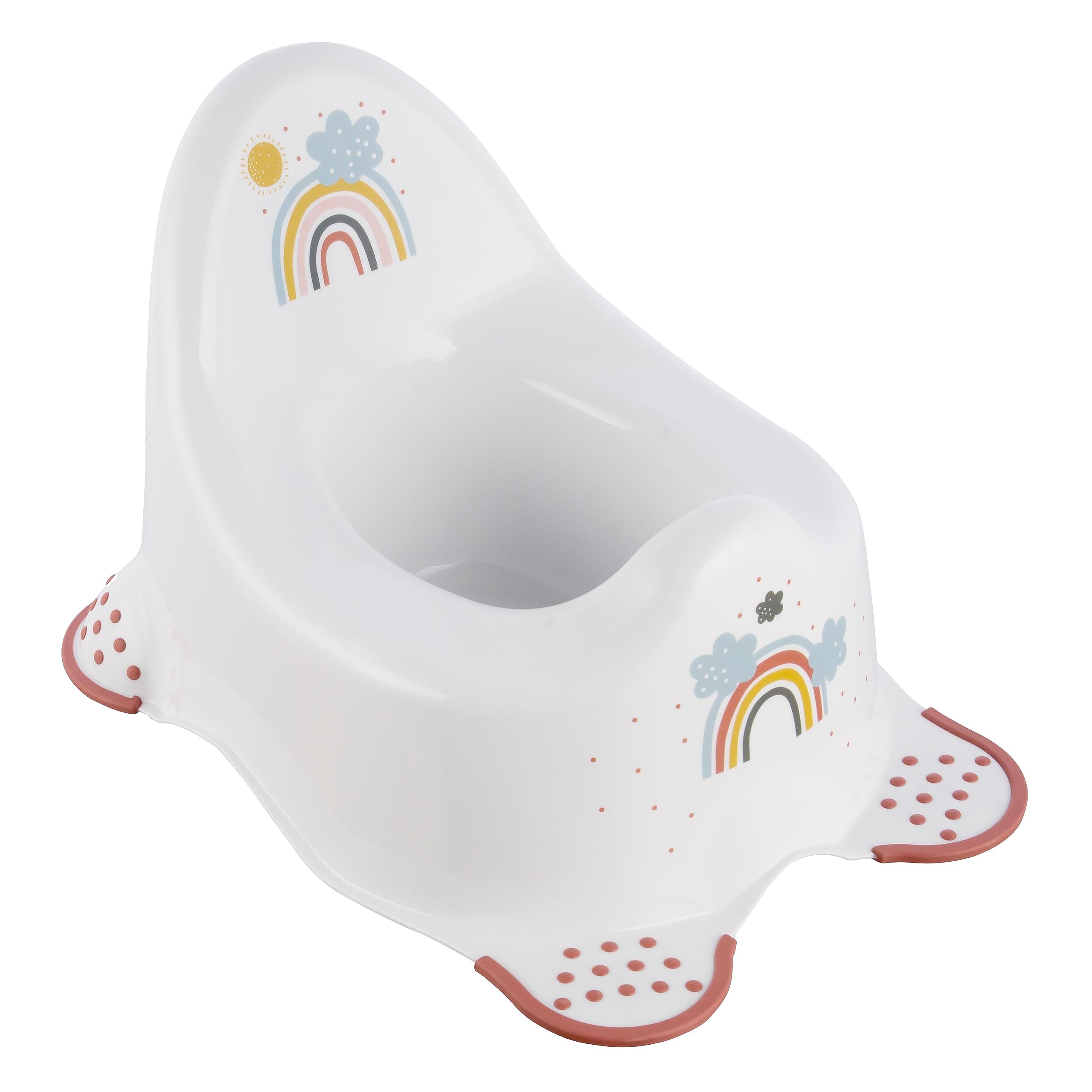 Keeeper Rainbow baby potty, For 18 month olds to 3 year olds, Non-slip function, Adam, White