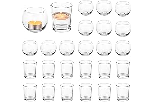 Glasseam Round Votive Candle Holders for Every Occasion