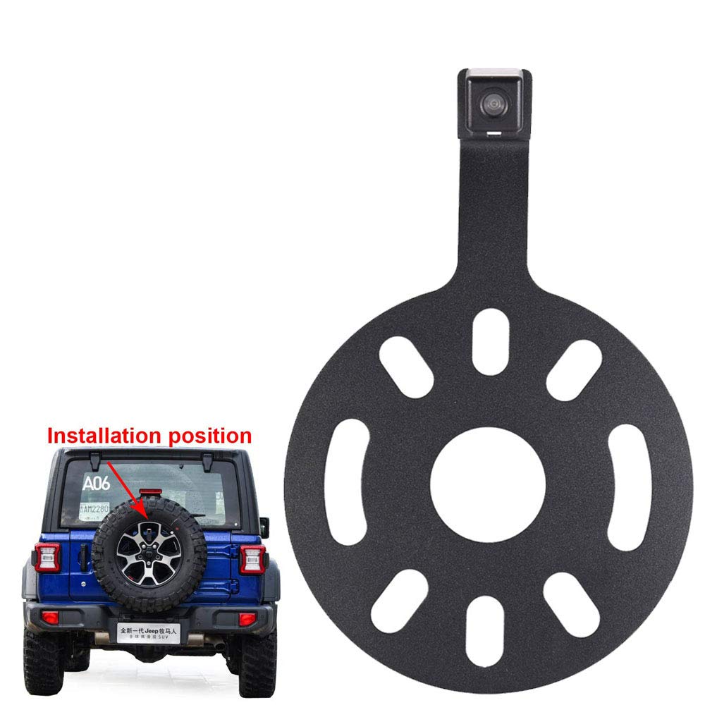 Buy HD Third Roof Top Brake Lamp Reverse Rear View Backup Camera Angle distance Adjustable IR