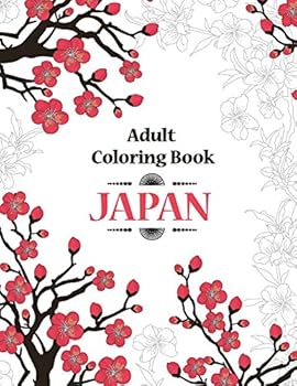 Paperback Adult Coloring Book: Japan Book