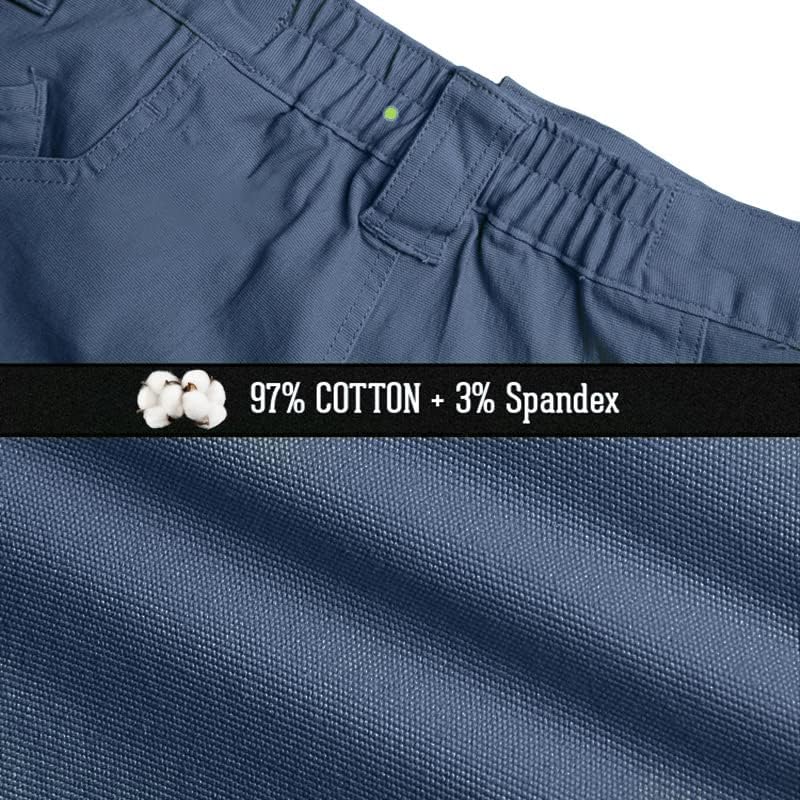 NAVEKULL Men's Military Cargo Tactical Pants Ripstop Lightweight Cotton Stretch Combat Outdoor Hiking Pants - Image 6